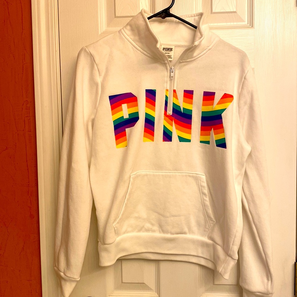 VS Pink pride fleece Medium